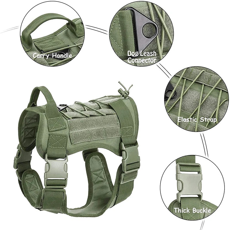 Tactical Dog Harness