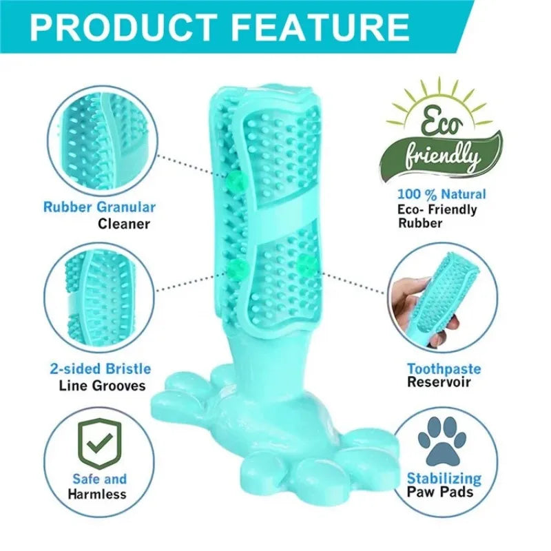 Pet Teeth Cleaning Brush Chew Toy